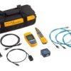 Tester kabli sieciowych Fluke Networks Cat6a Zestaw testera kabli multimedialnych RJ45 MS-POE-IE-KIT