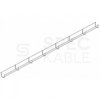 BAKS Korytko siatkowe KDS35H35/3 3,8mm 3m sfazowane 35x35x3000mm do prowadzenia tras kablowych