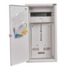 Szafka licznikowa natynkowa 1-licznikowa 3-fazowy elektroniczny 12 modułów IP31 RAL 9003 4-282E NRL 12E 4-282E