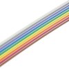 Kabel taśmowy 9-żyłowy raster 1.27mm Płaski, AWG 28 AWG Nieekranowany 7 3M 11.43 mm -20 → +105 °C