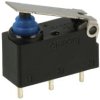 Mikroprzełącznik D2HW-A211D; OMRON: dźwignia 13mm;SPDT;THT;2A;12V;IP67