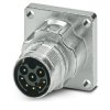 Złącze wielostykowe przemysłowe 8-pinowe M17 Montaż przedni Wtyczka Phoenix Contact