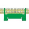 Listwa Zaciskowa Niska Na Szynę 15-Torowa Zielona Th35 E.4022