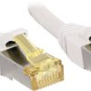 kabel LAN LINDY 47326, 1 szt., RJ45, CAT 6a (CAT 7), S/FTP, 5.00 m, biały