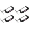 Sealey GCC02 Junior C-Clamp Set 76mm x 35mm 4pc