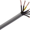 Control Cable liczba żył 7 0.75 mm² Nieekranowany Lapp 12 A średnica zew 7.3mm Szary