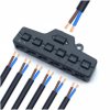 ADAPTER SZYBKOZŁĄCZKA ROZDZIELACZ SPLITTER 1 - 6 DO LED