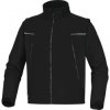 Bluza softshell z poliestru i elastanu, 3 warstwy laminowane ORSA, kolor: czarny, rozmiar: L / ORSANOGT