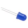 Blue 10mm Diffused Round LED 120° 800mcd