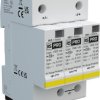 Zabezpieczenie przeciwprzepięciowe, 40kA, 5.3kV, montaż na szynie DIN, RS PRO