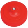 Sealey PTC/CH/M14-R Buffing & Polishing Foam Head 150 x 50mm M14 Red/ultra Soft