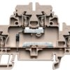 Component terminal block, spring balancer connection, 0.5-2.5 mm², 10 A, 6 kV, dark beige, 1690030000