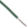Przewód jednożyłowy linkowy, Przewód instalacyjny, 0,2 mm², 11/0,16 mm, 24 AWG, MPPE, 600 V, Zielony, dł. 100m, RS PRO