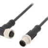 M12a05ml12afrsb001 Kabel Do Czujników/Automatyki 5Pin M12-M12 1M Wtyk Wtyk