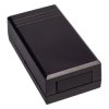 Obudowa uniwersalna z panelami bocznymi 66,0 mm × 125,0 mm × 42,0 mm z ABS, kolor czarny Z36 KRADEX