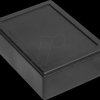 Industrial housing, 109 x 79 x 32 mm, black