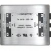 Filtr EMC 100 A FN2410 1-fazowy 250V ac 400Hz Schaffner Blok zaciskowy Montaż w obudowie