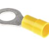 Zacisk oczkowy rozmiar przewodu 6mm² Ø , M8 izolowany średnica wew 8.4mm Żółty RS PRO