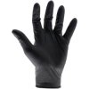 Scan KG-1101 Black Heavy-Duty Nitrile Disposable Gloves XL (Box of 100)