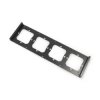 Sonoff M5-4C-80-F - ramka do włącznika ściennego M5-80 - poczwórna - czarna