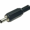 Wtyk DC 3.5x1.3mm dł. 9.5mm na przewód