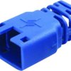 Cable grommet, cable Ø 6 mm, without detent lever protection, L 22.35 mm, plastic, blue, 100001204