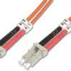 FO patch cable, LC to LC, 7 m, OM2, multimode 50/125 µm, DK-2533-07