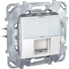 UNICA Gniazdo komputerowe RJ45 kat.6 UTP biel polarna MGU50.425.18Z SCHNEIDER ELECTRIC