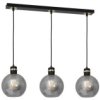 Lampa Wisząca Omega Black / Gold 3Xe27 Mlp6531 Milagro