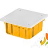 Puszka podtynkowa Install-Box 89x89x50 do regipsu niepalna żółta 0260-0N ELEKTRO-PLAST NASIELSK