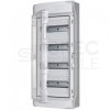 Rozdzielnica obudowa modułowa natynkowa 4x12 drzwi transparentne 715x310x150mm IP65 NEPTUN 7270012 F-TRONIC