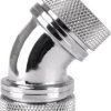Przyłącze kątowe wody chłodzącej Thermaltake Pacific G1/4 PETG Tube 45-Degree Dual Compression 16mm OD – Chrome