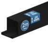 Kanał elektroinstalacyjny / Korytko kablowe 25х25 (2m) Ciemny Antracyt EDO777742