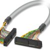 Connection cable, 500 mm, IDC/FLK socket header angled to IDC/FLK socket header angled, 0.129 mm², AWG 26, 2288985