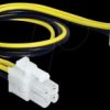 65604 Motherboard power P4 ITX 4-pin plug/plug