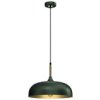Lampa Wisząca Lincoln Green/Gold 1Xe27 35Cm Mlp8032 Milagro