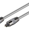 Toslink Kabel 6Mm Z Metalowych Złączy - Długość Kabla 1.5 M