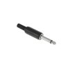WTYK JACK 6,3mm MONO PLASTIK NA KABEL