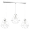 Lampa wisząca BASKET WHITE 3xE27 MLP7213 Milagro