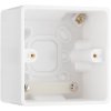 BG 877 White Nexus Moulded 1 Gang Surface Box, 50mm