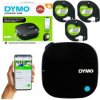 Drukarka etykiet DYMO LetraTag 200B BLUETOOTH dla domu, dzieci, home Office (LT-200B) 2172855 + 3x taśmy papierowe 12mm