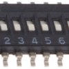 Przełącznik DIP 8-pozycyjny 8P SMD 25 mA przy 24 V DC -20 → +70°C