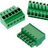 Socket header, 2 pole, pitch 3.81 mm, straight, green, 691366310002