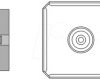 T0058736804N NQ40 hot air nozzle, 26.0x26.0 mm