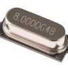Kryształowy QANTEK 8 MHz Montaż powierzchniowy ±20 ppm 18 pF 2-pinowy HC-49 4.4 mm 11.4 mm 4.8mm