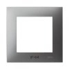 SZAFIR Ramka pojedyncza do łączników IP-44 szary mat RH-1Z/70