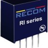 RECOM RI-1205S Przetwornica DC/DC 12 V 5 V 0.4 A 2 W Ilość wyjść: 1 x Content 1 szt.