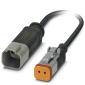 Kabel połączeniowy czujnika/aktuatora Phoenix Contact SAC-2P-DTMS/ 3,0-PUR/DTFS, 1 szt.