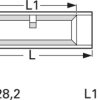 Butt connectorwith insulation, 4.0-6.0 mm², AWG 12 to 10, yellow, 28.2 mm, 3737