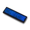 Programowalny identyfikator LED Name Tag 93 x 30 mm - wyświetlacz tekstowy USB - niebieski